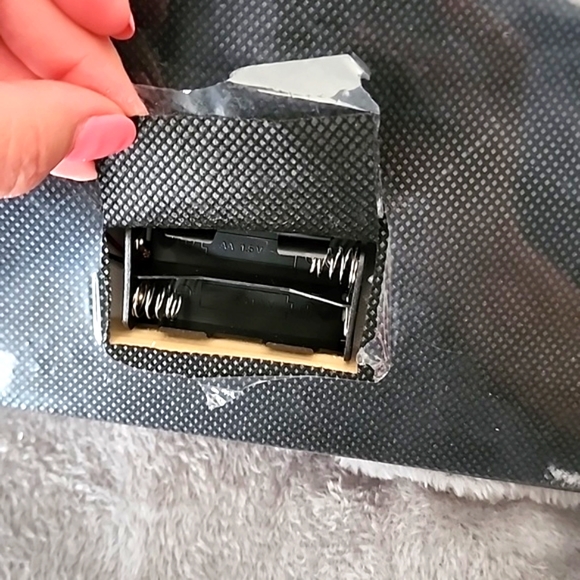 Canva Wall Art. Lighted. Forest with fog and snowy ground. - Picture 4 of 8